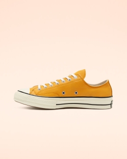 Converse Seasonal Color Leather Chuck 70 Női Rövidszárú Narancssárga/Virágos/Arany | NBYSWTO-HU